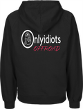 Only Idiots Offroad Black Pullover Hoodie (*PINK*)