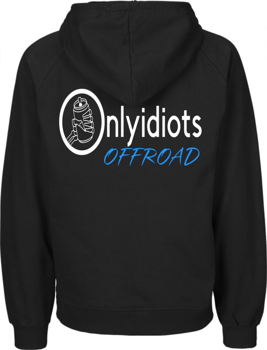 Only Idiots Offroad Black Pullover Hoodie