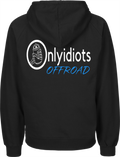 Only Idiots Offroad Black Pullover Hoodie