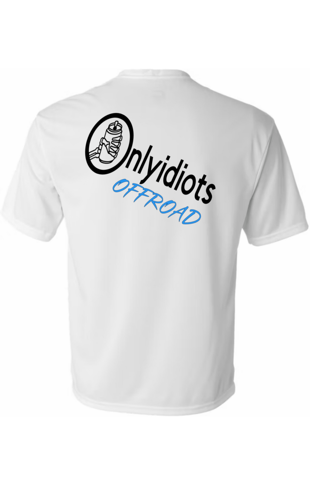 Only Idiots Offroad White T-Shirts