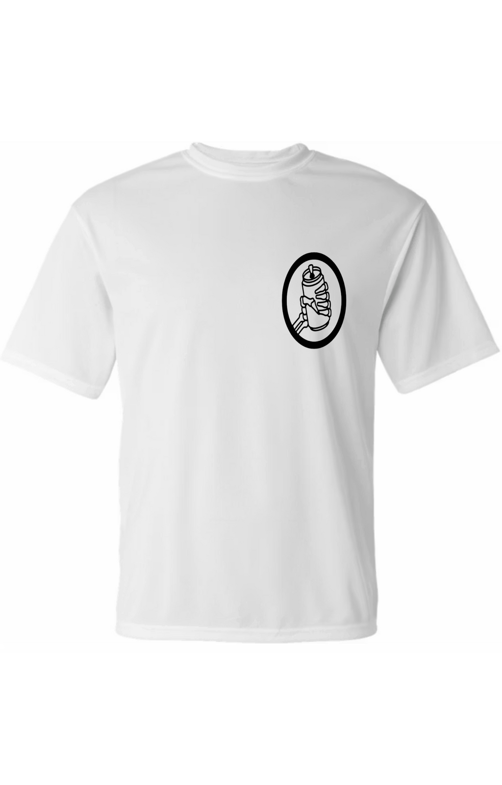 Only Idiots Offroad White T-Shirts *PINK*