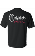 Only Idiots Offroad Black T-shirts (*PINK*)