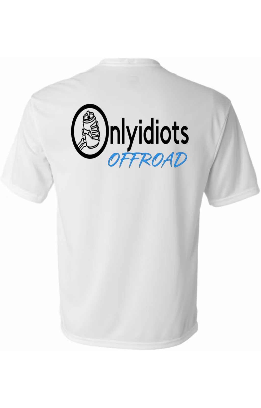 Only Idiots Offroad White T-Shirts