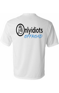 Only Idiots Offroad White T-Shirts